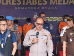 Polrestabes Medan Gagalkan Peredaran 35 Kg Sabu dan 31 Kg Ganja, 4 Pelaku Diamankan