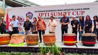 Ketua DPRD Medan Hadiri Kejuaraan Barongsai dan Naga Antar Pelajar dan Umum