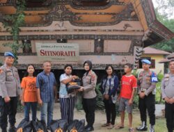 Polres Samosir Salurkan Bantuan Sosial ke Panti Asuhan dan Purnawirawan Polri Jelang Hari Bhayangkara ke-79