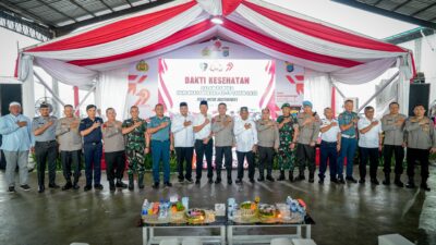 Sambut HUT Bhayangkara ke-79, Polda Sumut Gelar Bakti Kesehatan dan Sosial untuk 2.000 Warga Belawan