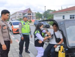 Polres Samosir Gelar Baksos dan Pemeriksaan Kesehatan Jelang Hari Bhayangkara ke-79
