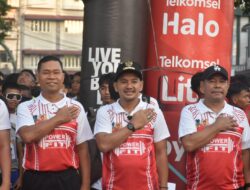 Sambut Hari Jadi Kota Tebing Tinggi dan HUT Bhayangkara, Wali Kota bersama Wakil Wali Kota dan Kapolres Lepas Lomba Lari 5K dan 10K