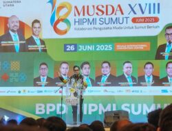 Rico Waas Ajak HIPMI Sumut Sukseskan Program Makan Bergizi Gratis