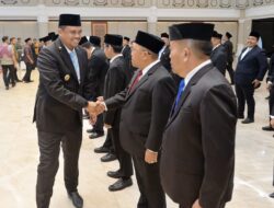 Lantik 60 Pejabat Administrator dan Pengawas, Gubernur Sumut Bobby Nasution Minta Empat Hal Ini