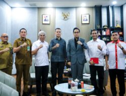 Bantu Pemerintah di Bidang Sosial dan Kemanusiaan, Rico Waas Terima Audiensi Ketua PMI Kota Medan