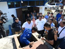Gubernur Sumut Tinjau Reservoir Tirtanadi Cabang Samosir