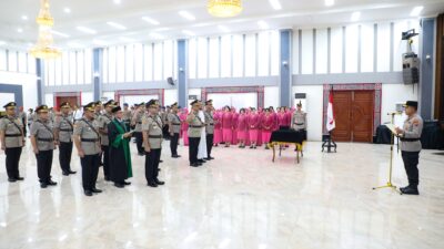 Sertijab Pejabat Utama dan Kapolres, Kapolda Sumut Tekankan Loyalitas dan Kebersamaan