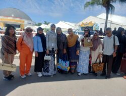 Ketua Dekranasda Tebing Tinggi Hadiri Puncak HUT Dekranas Ke-45 di Balikpapan