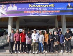 Wali Kota Tebing Tinggi Ajak Warga Berhenti Merokok Melalui Kampanye GERMAS