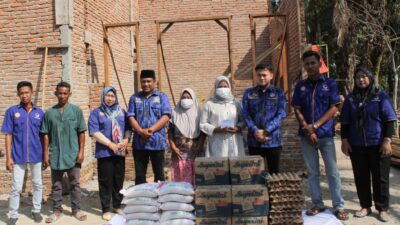 Rumah Ponindi Terbakar, Ricky Anthony Hadir Bawa Bantuan