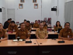 Pemkab Humbahas Ikuti Rakor Dipimpin Mendagri