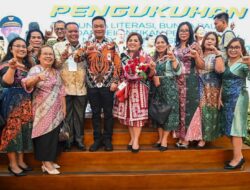 Bupati Humbahas Hadiri Pengukuhan Bunda PAUD, Bunda Literasi dan Ketua Dekranasda