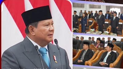 Forkopimda Humbahas Dengarkan Pidato Presiden pada Sidang Tahunan MPR RI dan Sidang Bersama DPR RI dan DPD RI 