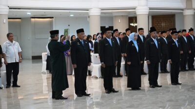 Gubernur Sumut Bobby Nasution Lantik Lima Pejabat Eselon II
