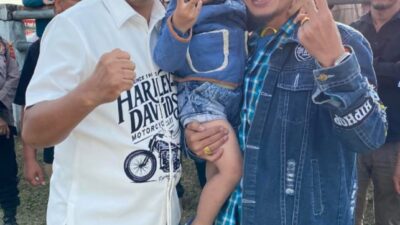 Saat Bupati Taput Hadiri Ultah Bocah 3 Tahun Menjelang HUT RI ke 80 