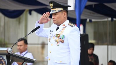 Bupati Humbahas Pimpin Upacara HUT ke-80 RI di Rutan Doloksanggul