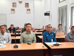 Bupati Humbahas Ikuti Rakor Evaluasi Program TBC Tahun 2025 Melalui Vidcon