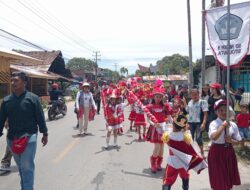 Semarak HUT RI di Sitolu Huta dan Desa Panampangan, SD Negeri 9 Dilibatkan untuk Pendidikan Karakter