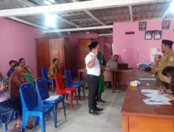 Ripando Boni R Hutasoit Resmi Dilantik Jadi Perangkat Desa Siborongborong I