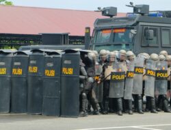 Mengawal Demokrasi, Polda Sumut Latihan Penanganan Aksi Unras dengan Humanis