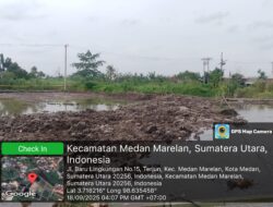 Susanto Laporkan Pengerusakan dan Penyerobotan Tanahnya Seluas 4,5 H di Medan Marelan, Lurah Terjun Hadir Saksikan