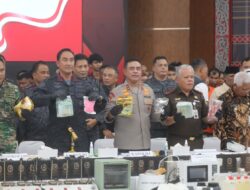 Polda Sumut Musnahkan Barang Bukti Narkoba Dengan Nilai Fantastis, Selamatkan Lebih dari Jutaan Jiwa