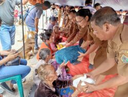 Pemkab Samosir Salurkan Bantuan kepada Korban Kebakaran Huta Sidaji