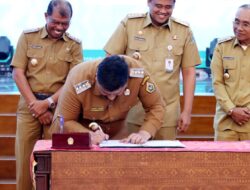 Bupati Samosir Apresiasi Peran Gubsu dalam Perolehan Green Card Geopark Kaldera Toba