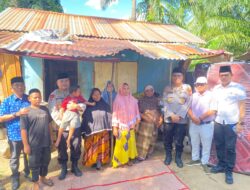 Air Mata Bahagia Warga Tak Mampu , Kapolres Labusel Bantu Sembako, Pengobatan anak, Hingga Bedah Rumah