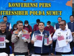 Sinergi dan Kolaborasi, Polda Sumut dan OJK Berhasil Bongkar Sindikat Penipuan Online Ratusan Juta