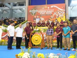 Kapolda Sumut Buka Kejuaraan Bola Basket Antar Pelajar “Kapoldasu Cup 2025”