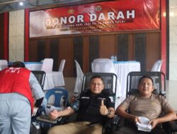 Polresta Deli Serdang Gelar Donor Darah Sambut Hari Jadi Ke-74 Humas Polri