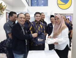 Sambut HUT Ke-14, Ricky Anthony: NasDem Sumut Targetkan Donor Darah 500 Kantong