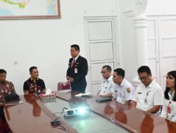 Taruna-Taruni Poltek SSN Paparkan Hasil PKL Dihadapan Bupati Humbang Hasundutan dan BSSN