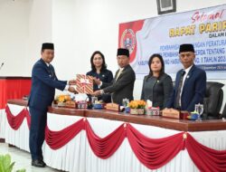 Bupati Humbahas Sampaikan Nota Jawaban Atas Pandangan Umum DPRD Tentang Ranperda APBD 2026, Pendapatan Transfer Menurun 13,34 persen