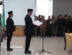 Lantik 100 Pejabat Administrator dan Pengawas di Lingkungan Pemko Tebing Tinggi, Sekdako Ingatkan Integritas dan Pelayanan Prima