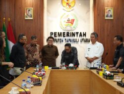 Bahas Penanganan Pascabencana, Tim Kemenkeu dan PT SMI ke Taput