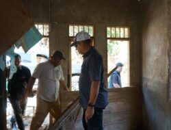 Bupati Taput Tinjau Langsung Lokasi Banjir di Kecamatan Purbatua