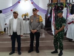 Kapolresta Deli Serdang bersama Forkopimda Cek Situasi Ibadah Gereja di Malam Tahun Baru 2026