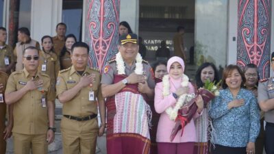 Pemkab Humbahas Bersama Polri dan Bhayangkari Launching Operasional Dapur SPPG