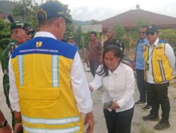 Kasum TNI Letjen Richard Taruli Horja Tampubolon Tinjau Infrastruktur Jalan dan Jembatan di Humbang Hasundutan