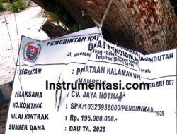 Penyimpangan Spek di Dua SMP Humbahas