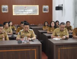 Pemkab Humbahas Ikuti Rakor Pengendalian Inflasi Nasional Mencapai 3,55 Persen