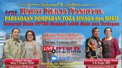 RAKERNAS PPTSB Se-Indonesia dan Perwakilan Generasi Muda dari Penang  Johor Malaysia Turut Hadir di Wisma Tosin Medan