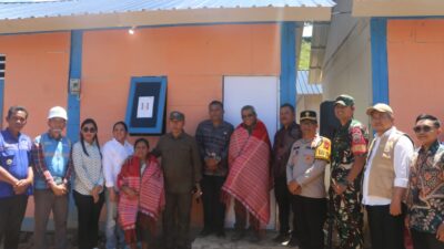 Huntara Diresmikan, Bupati Taput Pastikan Warga Tak Lagi Mengungsi