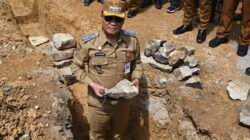 Bupati Humbang Hasundutan Letakkan Batu Pertama Pembangunan KDMP Pakkat Hauagong