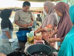 Dapur Lapangan Polda Sumut, Hidangkan Menu Buka Puasa Bagi Warga Masyarakat Terdampak Bencana