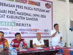 Warkop Jurnalis Samosir Gelar Diskusi Publik, Soroti Putusan MK dan Maraknya “Wartawan Abal-abal”