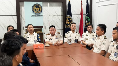 Fokus Pencegahan Gangguan Keamanan, Lapas Bagansiapiapi Ingatkan Petugas Soal Pemeriksaan dan Media Sosial