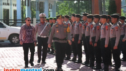 Sekda Humbahas Ikuti Apel Gelar Pasukan Operasi Ketupat 2026